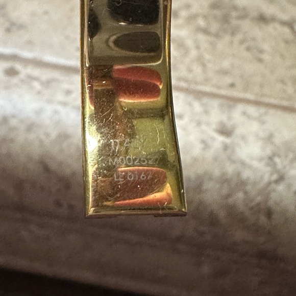 Louis Vuitton Brass Nanogram cuff 💕 - Picture 11 of 13